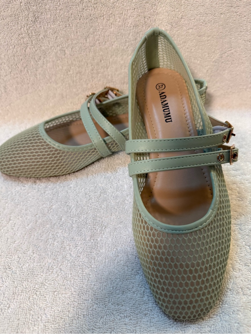 Women’s Sage Double-Strap Mesh Mary Jane Flats bundle shoes for deep discounts - Picture 5 of 7